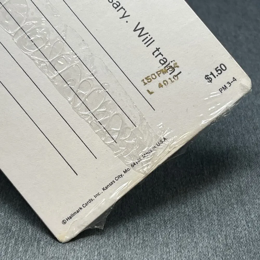 Vintage Hallmark Party Invitations Wanted Guests Classified Ad Retro 8 Count NOS